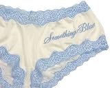 Something Blue Embroidered Silk Boy Pant Bridal Gift