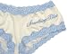 Something Blue Embroidered Silk Boy Pant Bridal Gift