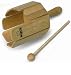 Meinl NINO Wood Stirring Drum With Handle & Beater Natural (NINO556)