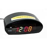 Equity by La Crosse30222 Multi Color LED Alarm Clock