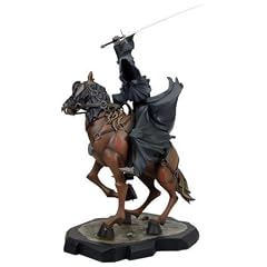 Herr der Ringe Ringgeist auf Pferd 35cm Animated Maquette