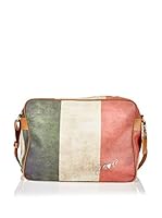 Y NOT ? Bolso bandolera (Verde / Blanco / Rojo)