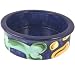 Melia Blue Dancing Bones Design Ceramic Dog Bowl-LARGE