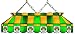 Imperial Seattle Supersonics Licensed 40-Inch Rectangular Stained Glass Billiard Table Light