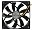 サイズ 風12 小軸&大型ブレード12cmファン、25mm厚1200rpm 静音 SY1225SL12M
