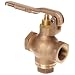 Kingston 305B Series Brass Quick Opening Flow Control Valve, Squeeze Lever, 3/4" NPT Female