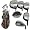 Texan Classics Power2 LADY LEFTY SQUARE Golf Club Set w/Cart Bag