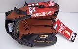 Rawlings Youth RIGHT HANDED Synthetic Black/Brown Baseball Glove (10.5