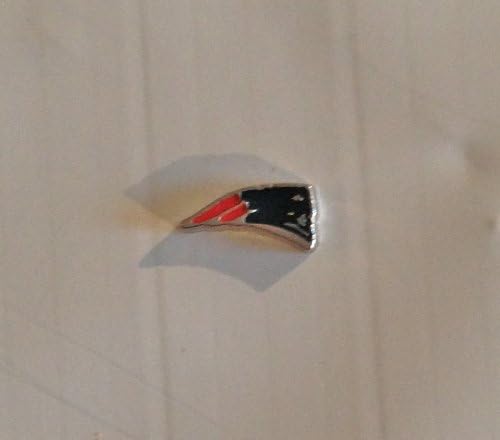 Red and Blue PATRIOTS Head Floating Charm