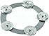 Meinl Percussion CRING 6-Inch Ching Ring Hi Hat Tambourine Jingle Effect for Cymbals, Steel