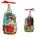 Kurt Adler New York Glass Cityscape, Christmas Ornament