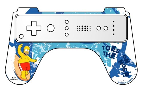 Childrens Toyshop  Video Games : 4Gamers Officially Licensed Homer Simpson Joypad Adaptor (Wii)