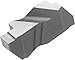 Kyocera KCGP 3062L TC40 Grade Uncoated Cermet, 0.0618" Groove Width, Left-Hand Grooving Insert for Continuous and Medium-Roughing in Steel and Cast Iron (10 Pieces)