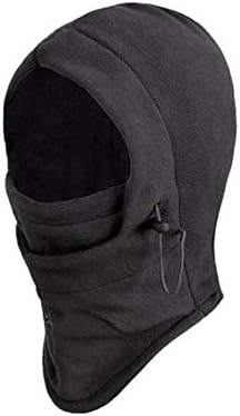 Happy Hours® Hot Multifunctional 6in1 Thicken Double Layers Neck Balaclava Sports Outdoor Camping Hiking Hat Fleece Hood Survival Winter Swat Ski Mask Helmet Neck Warmers