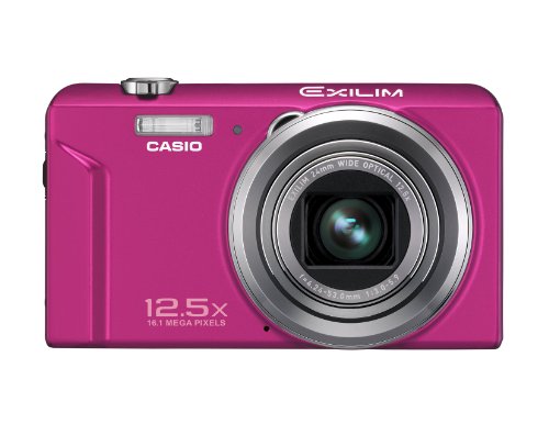 Casio Exilim EX-ZS150 Digitalkamera (16 Megapixel, 12-fach opt. Zoom, 6,9 cm (2,7 Zoll) Display, bildstabilisiert) purple