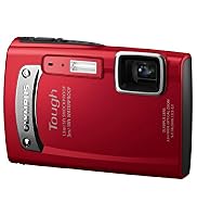 Olympus Tough TG-310 Compact Digital Camera Red