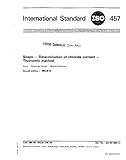 ISO 457:1983, Soaps -- Determination of chloride content -- Titrimetric method