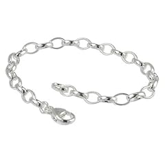 SilberDream Armband 925 Sterling Silber Charm Bettelarmband 18cm f�r Charms Anh�nger FC0101