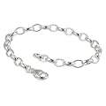 SilberDream Armband 925 Sterling Silber Charm Bettelarmband 17cm f�r Charms Anh�nger FC0100