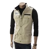 Doublju Mens Casual Pocket Jacket (VA01)