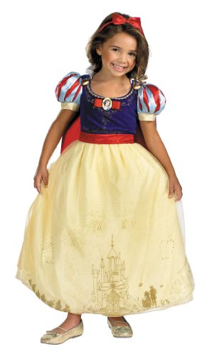 Girls Storybook Prestige Snow White Costume - Child Small