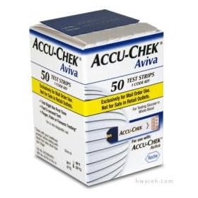 Accu-Chek AVIVA Diabetic Test Strips Box of 50