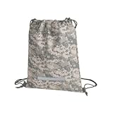 Digital Camo Drawstring Backpack
