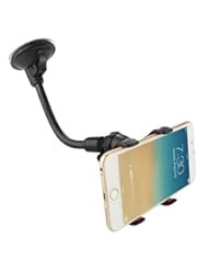 CE: [UPDATE VERSION]Car Mount,Ipow Long Arm Universal Windshield Dashboard Cell Phone Holder with Strong Suction Cup and X Clamp for iPhone 6 Plus/6 5 4 Samsung Galaxy S6 Edge/s6 S5 S4 S3 Note Nexus Etc - IPOW