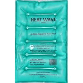 HEAT WAVE Instant Reusable Heat Pack - LARGE (8 x 12 inches)