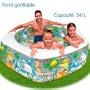 75" x 70" x 24" Swim Center Ocean Reef Pool