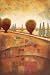 Quilted Landscape II - Artist: Osbourne - Art Print Poster Size: 24.00 by 36.00 inches