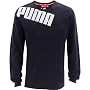 Puma Long Sleeve Large Logo Tee Mens