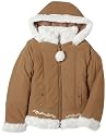 Amy Byer Girls 7-16 Faux Suede Reversiable To Fur