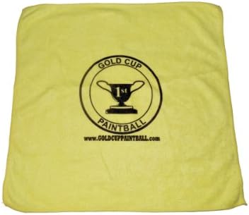 Gold Cup Paintball Microfiber Gun and Goggle Cloth 15"X15"