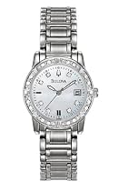 Bulova Women's Diamond Accented Calendar Watch #96R105