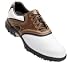 FootJoy Contour Series Golf Shoes Wht/Brown 54024 M 7.5