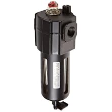 Dixon L74M-4 Norgren Series Micro-Fog Lubricator with Transparent Bowl and Guard, 1/2" Size, 154 SCFM, 1/2" Port Size, 150 PSI