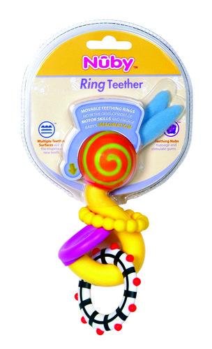 Toy Nuby teether spiral