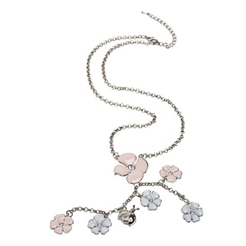 schmuck-art Kette Ladybird ros&eacute;/white 25995 Preisvergleich
