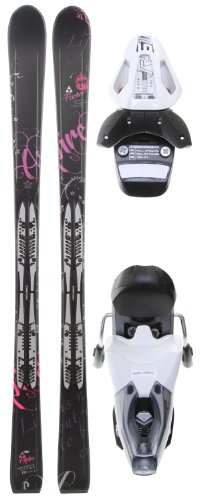 Fischer Aspire Black Fp9 Skis w/ RS 10 Bindings White/Black Womens