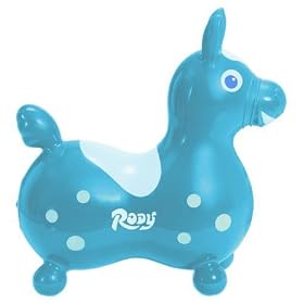 Gymnic - 'Rody' Hopping Horse, Teal