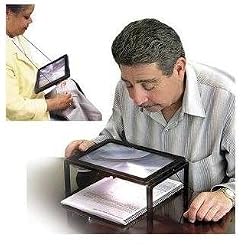 As Seen On TV Lighted Magnifier Perfect for hands free Reading