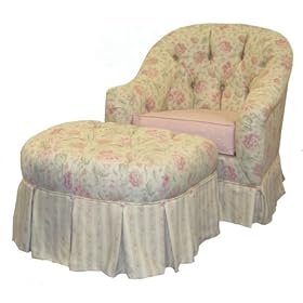 Angel Song Cottage Dreams Petite Park Avenue Adult Rocker Glider Chair - Down Filled by Angel Song