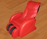 Massagesessel mit automatischer Akupressurpunktsuche, rot Massage Shiatsu Gesundheit Gravity vital fit relax