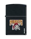 Zippo Lighter MLB Pittsburgh Pirates Black Matte