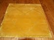 Handmade Tibetan Wool and Silk Lattice Star Rug 2'x2'