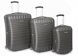 International Traveller Armadillo Polycarbonate 3 Piece Expandable Luggage Set