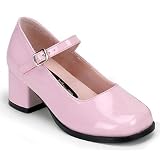 Children's 1 3/4 Inch Mary Jane Gogo's (Baby Pink;X-Large)
