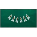Pai Gow Felt Layout - 36 x 72 inch