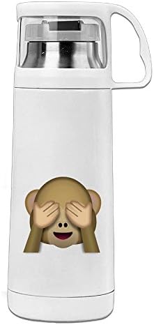 Emoji Mokey Shy Fae Stainless Steel Insulated With Lid Cup Thermos Cup